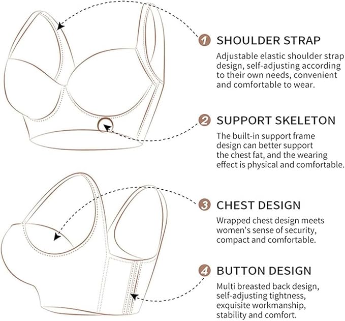 Jean | Plus Size Support Bra
