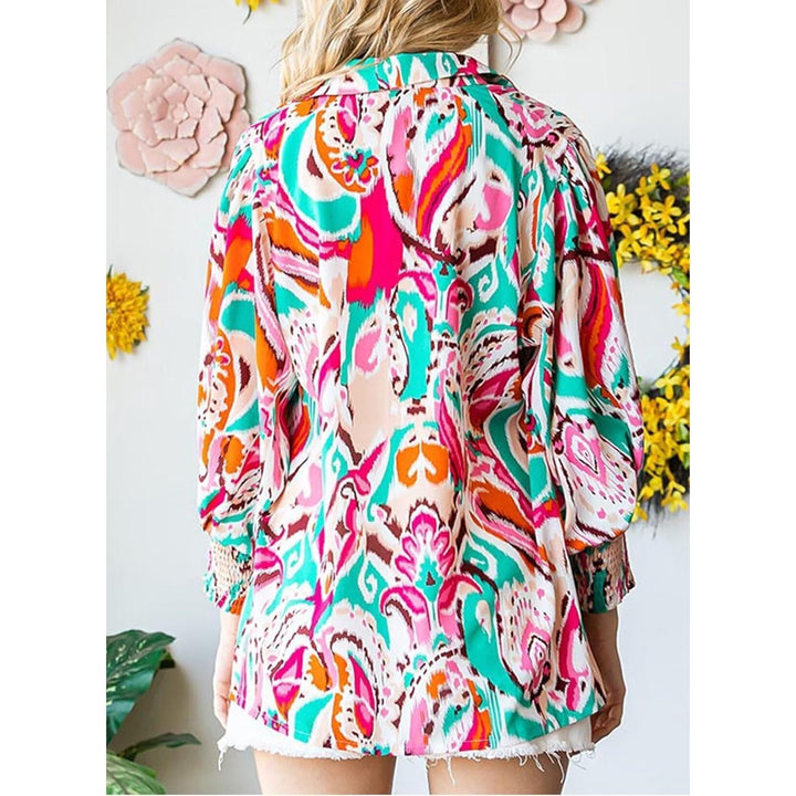 Charie | Elegant Paisley Blouse