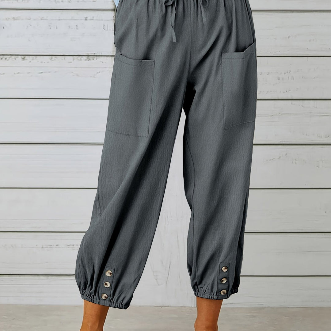 Kate - Wide Leg Capri Pants