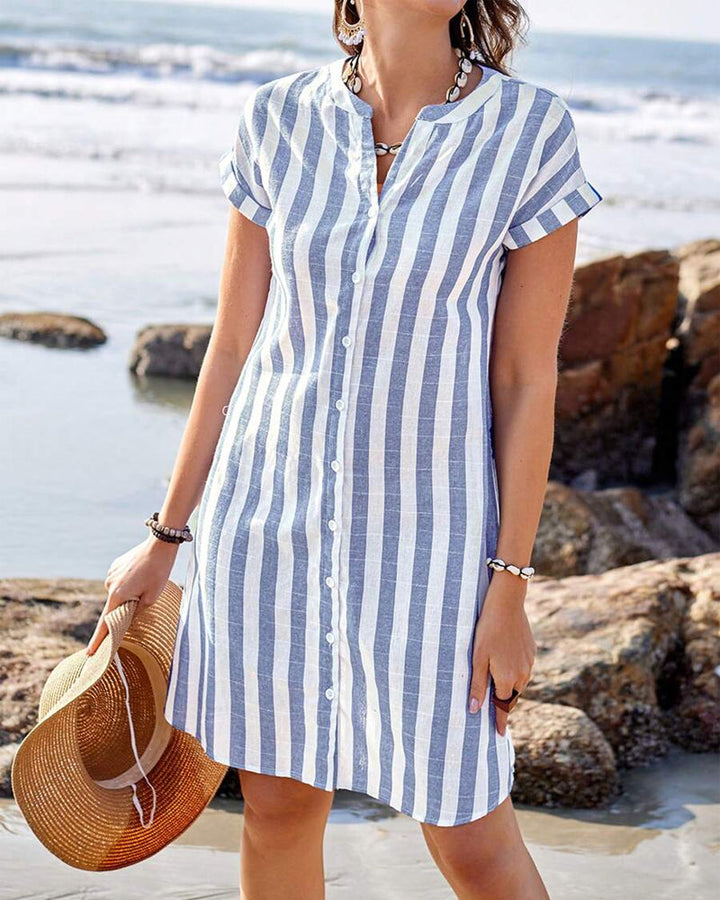 Odette | Chic Stripe Dress