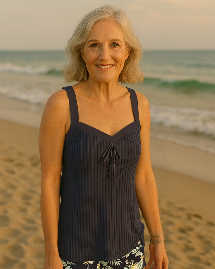 Teresa - Striped Beach Set