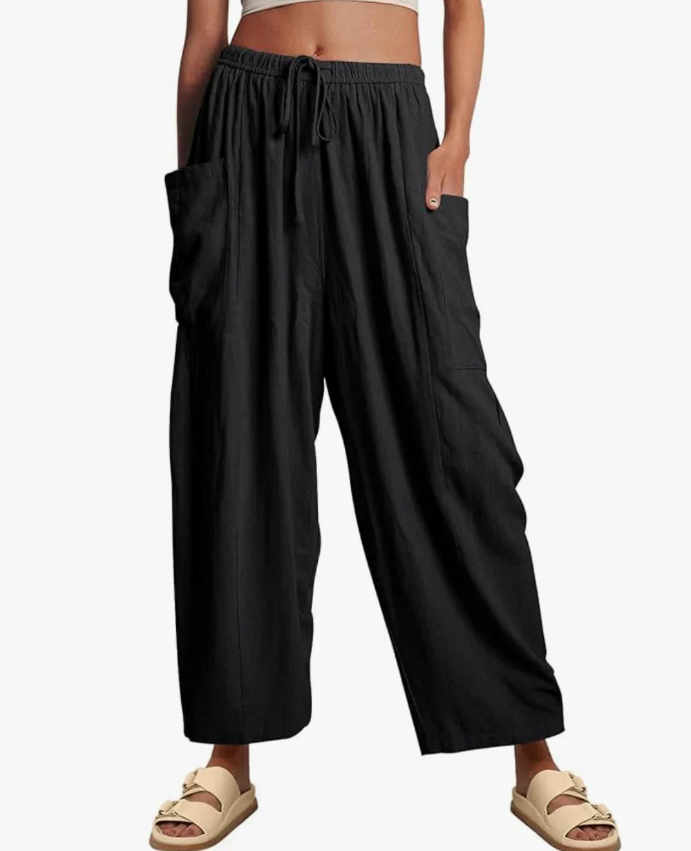 Grace - Dawn Wide-Leg Pocket Trousers