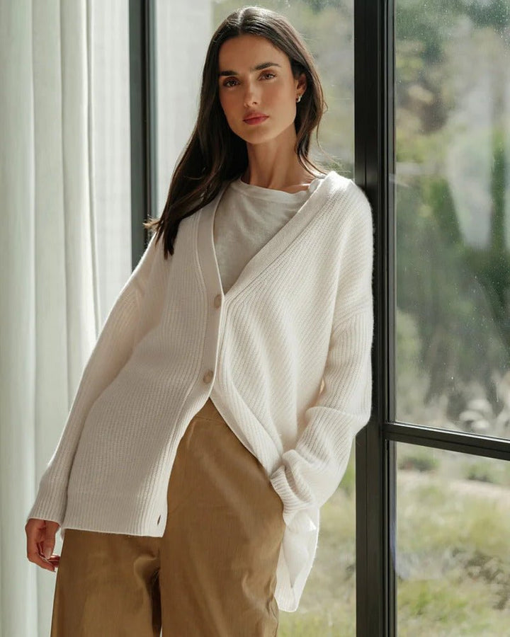 Rina | Breezy Buttoned Cardigan