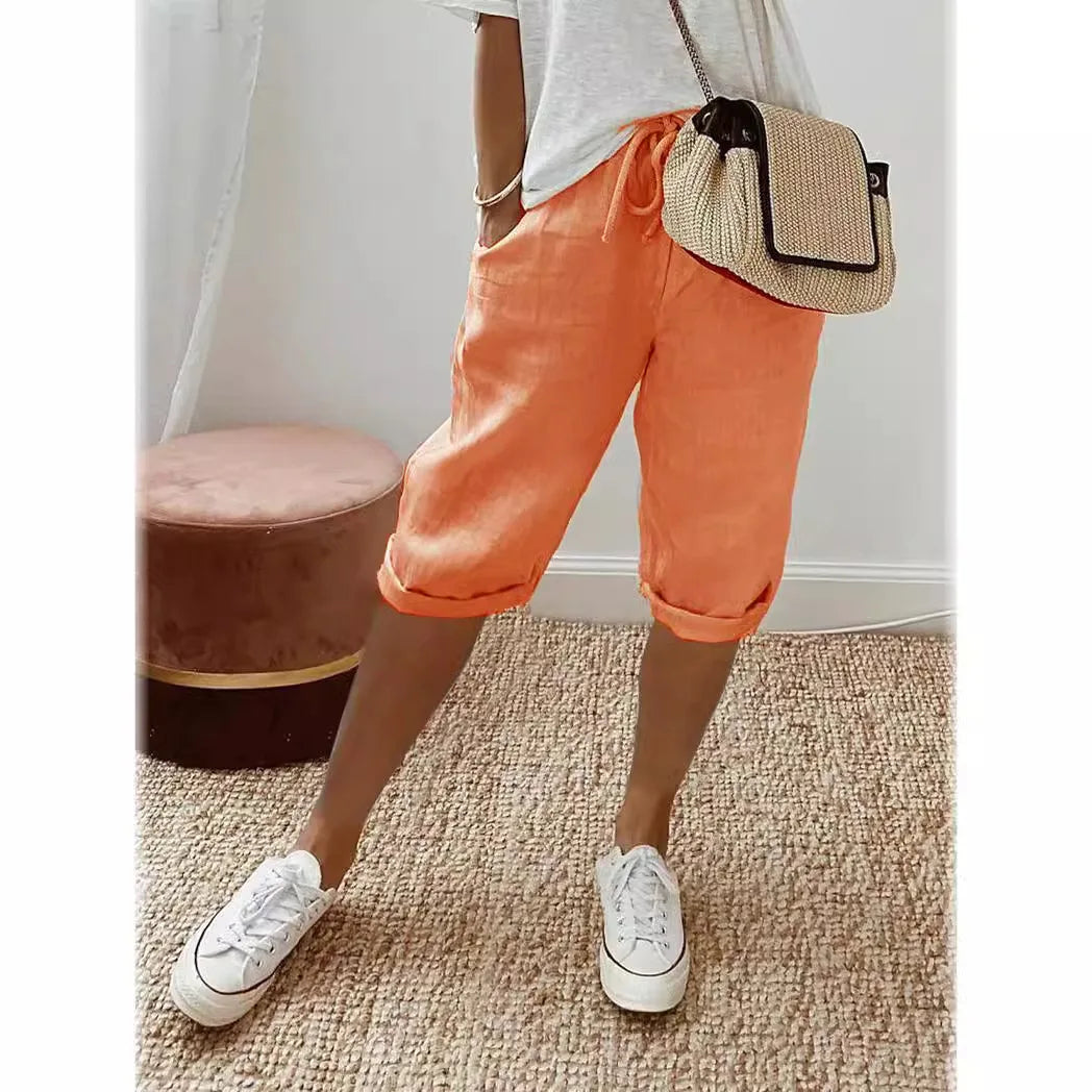 Georgia – Light Linen Shorts