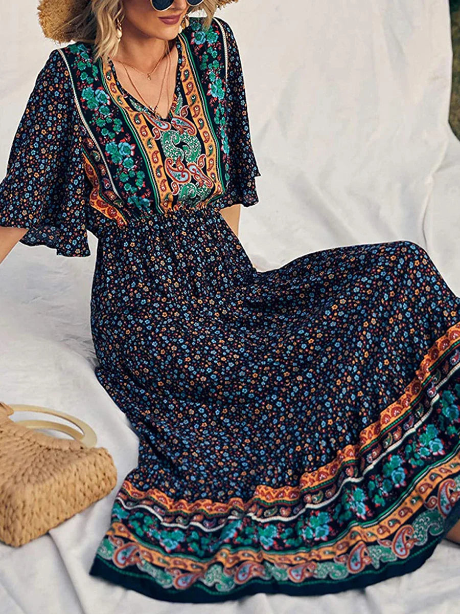 Rumi |  Boho Summer Elegance Dress