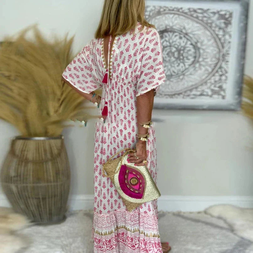 Mariala | Vibrant Bohemian Dress