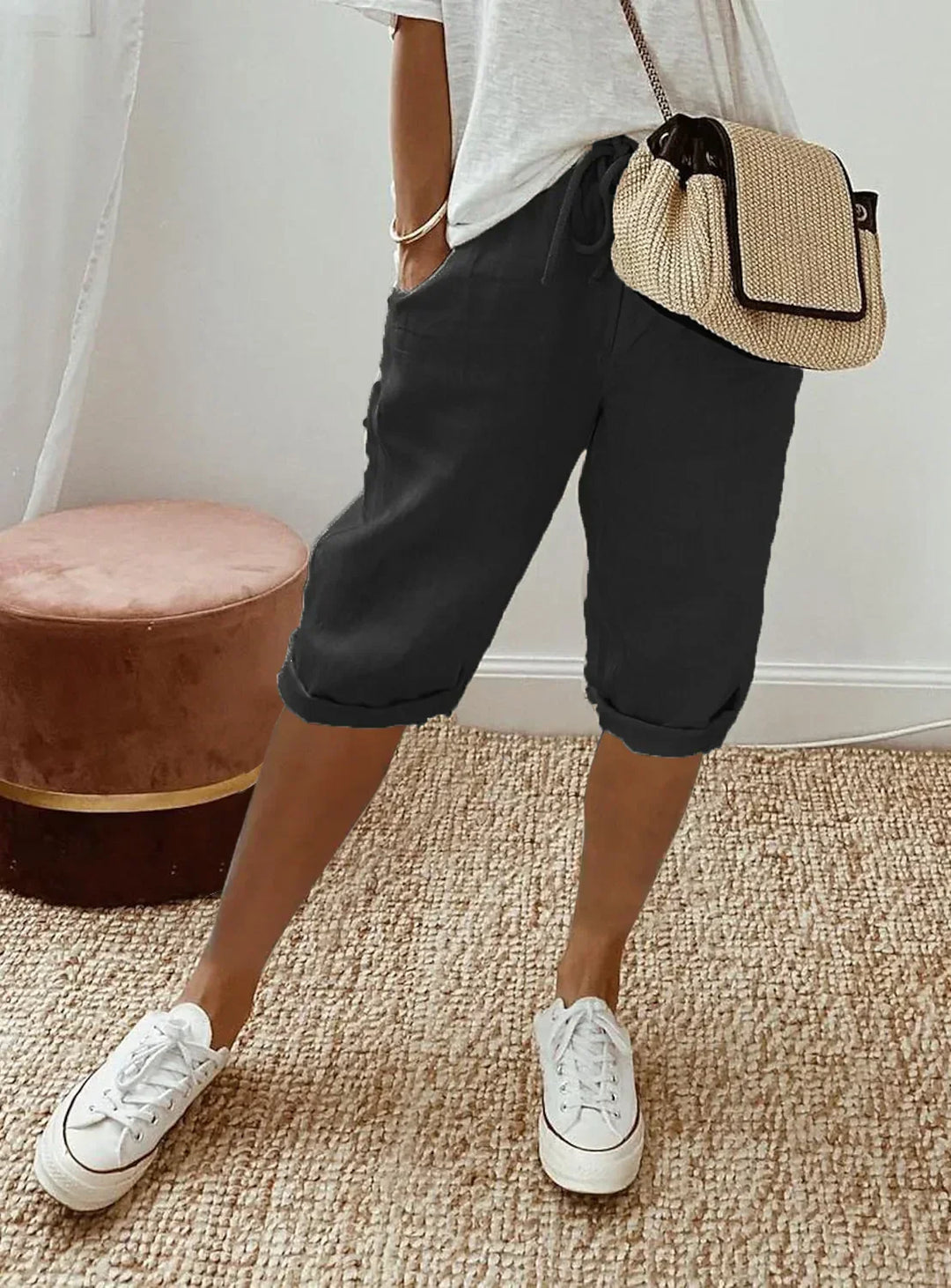 Georgia – Light Linen Shorts