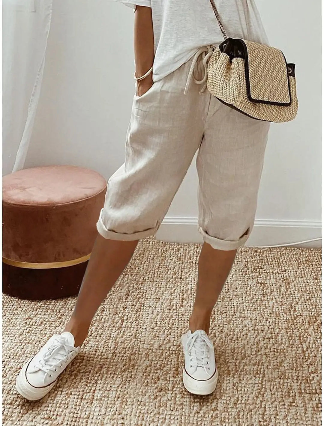 Georgia – Light Linen Shorts