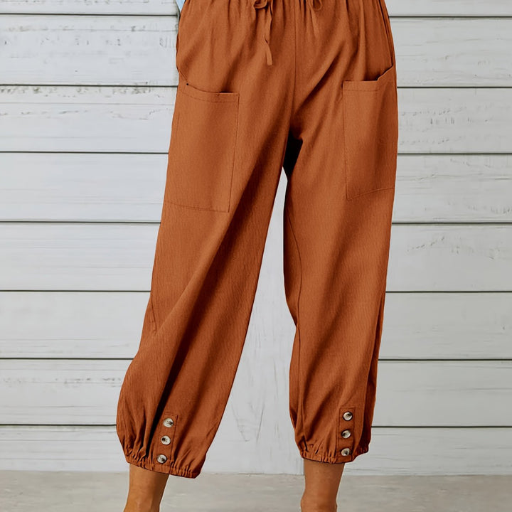 Kate - Wide Leg Capri Pants