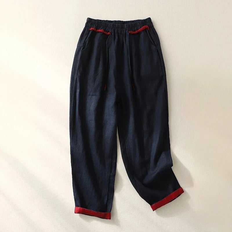 Amelia - Relaxed Drawstring Trousers