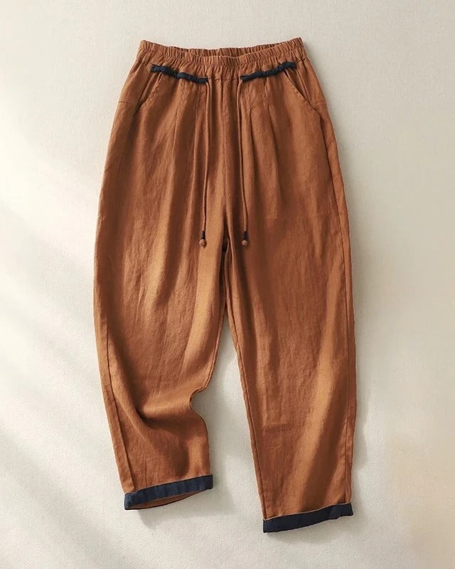 Amelia - Relaxed Drawstring Trousers