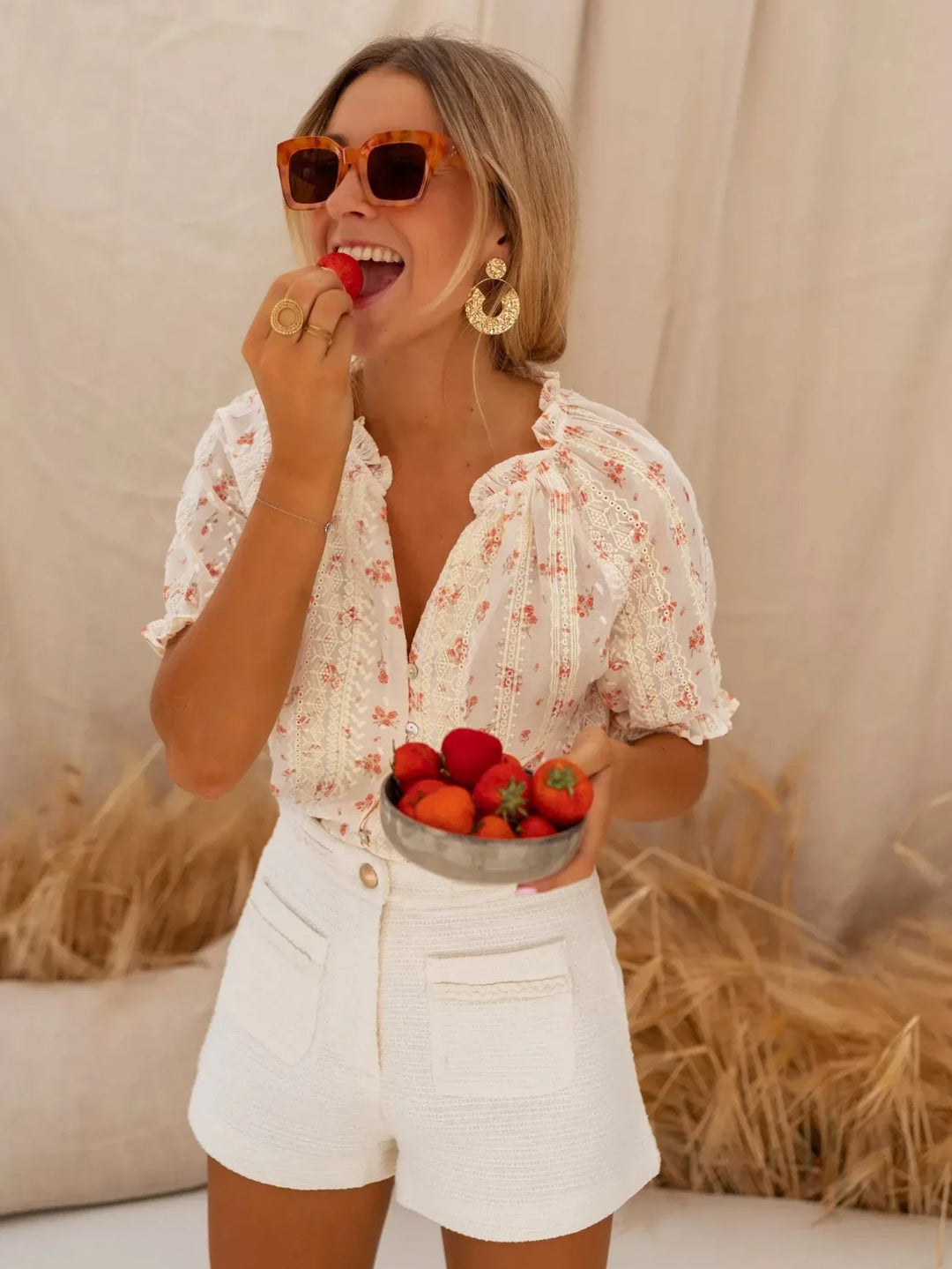 Devon | Floral Charm Blouse