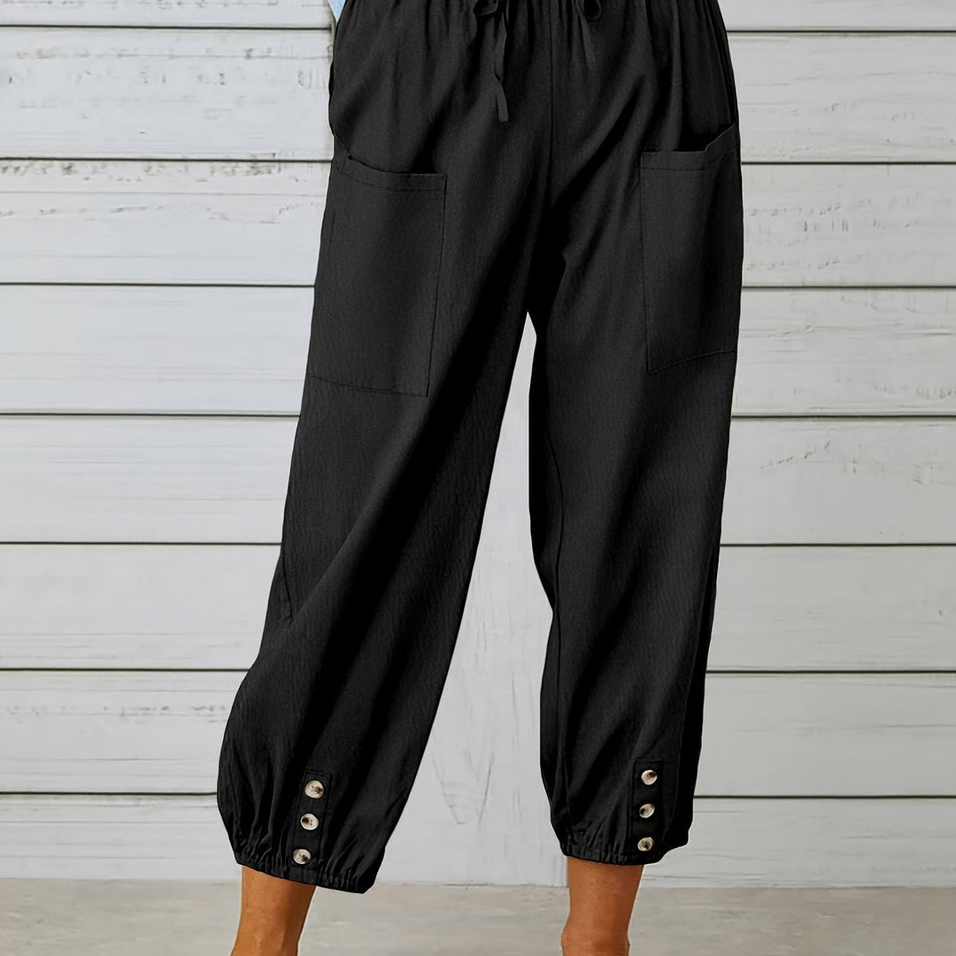 Kate - Wide Leg Capri Pants