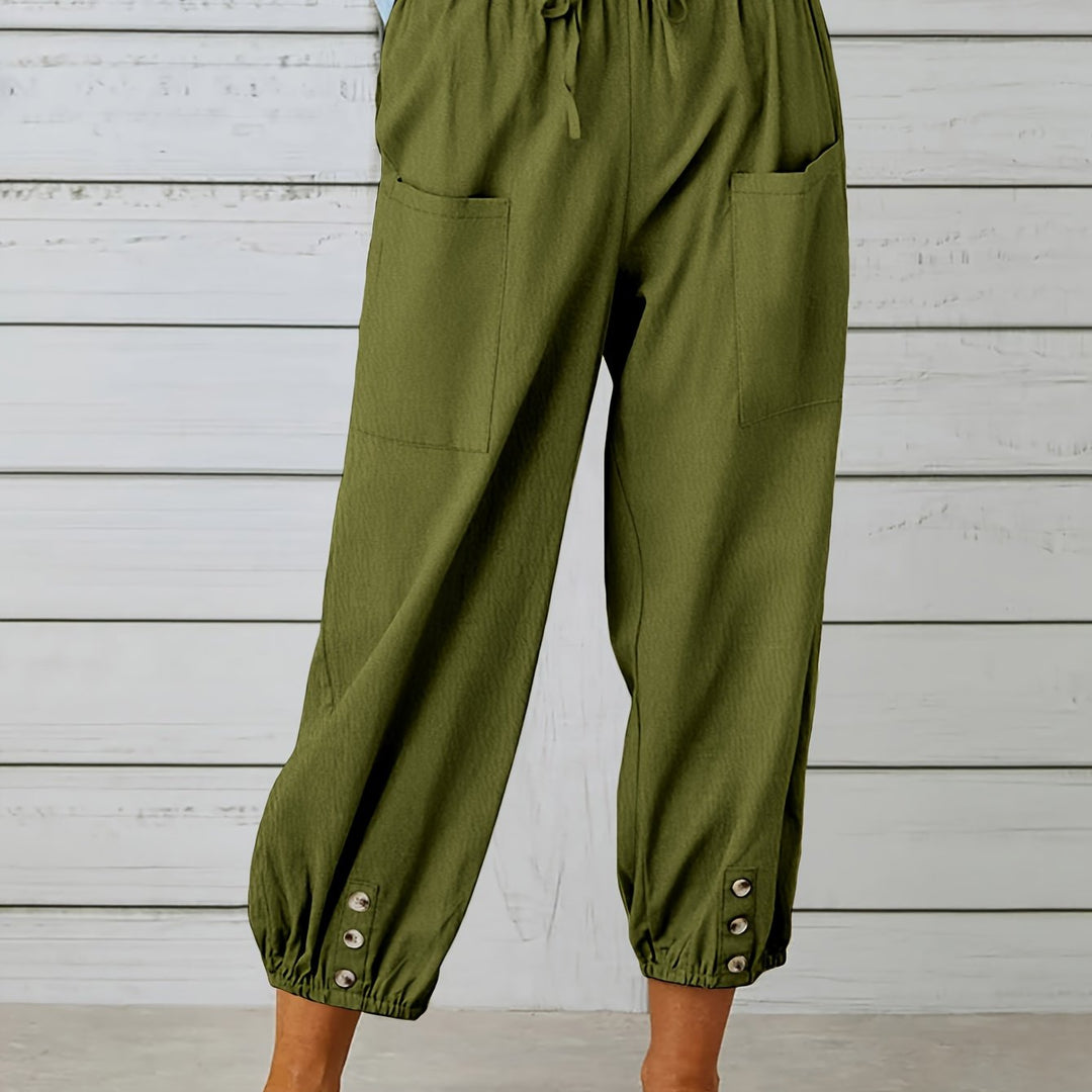 Kate - Wide Leg Capri Pants
